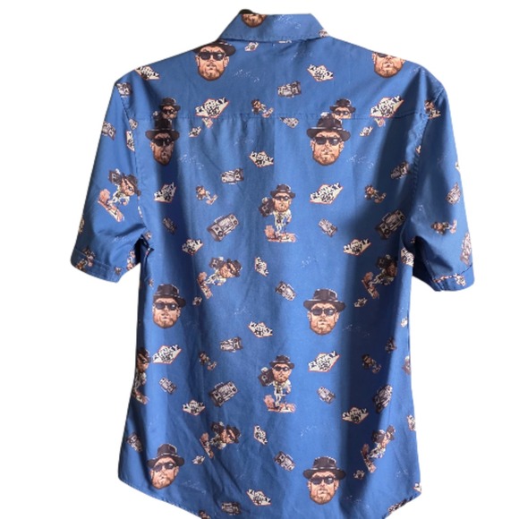 RSVLTS x MLBPA Funky Muncy Short Sleeve shirt  Men's Medium  Los Angeles Dodgers - Picture 3 of 6